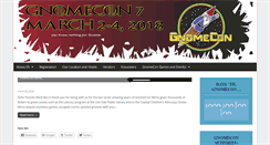 Desktop Screenshot of gnomecon.org